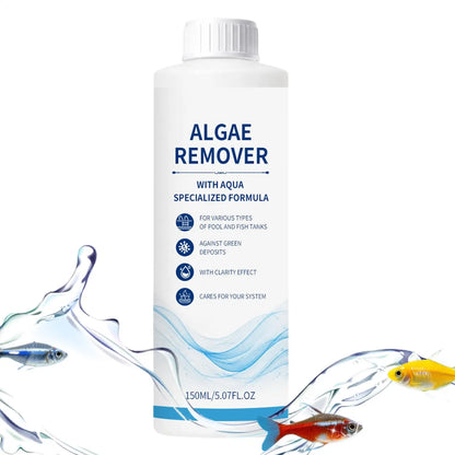 Aquarium Water Clarifier – 150ml Fish Tank Debris & Impurity Remover
