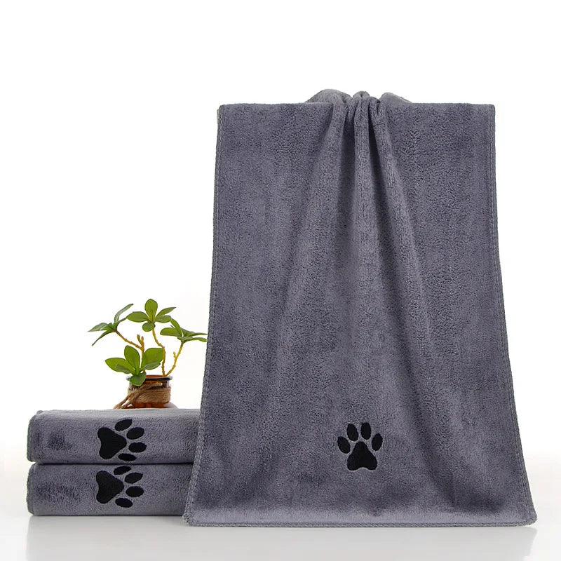 Ultra-Absorbent Microfibre Pet Towel – Super Soft Drying Towel for Dogs & Cats