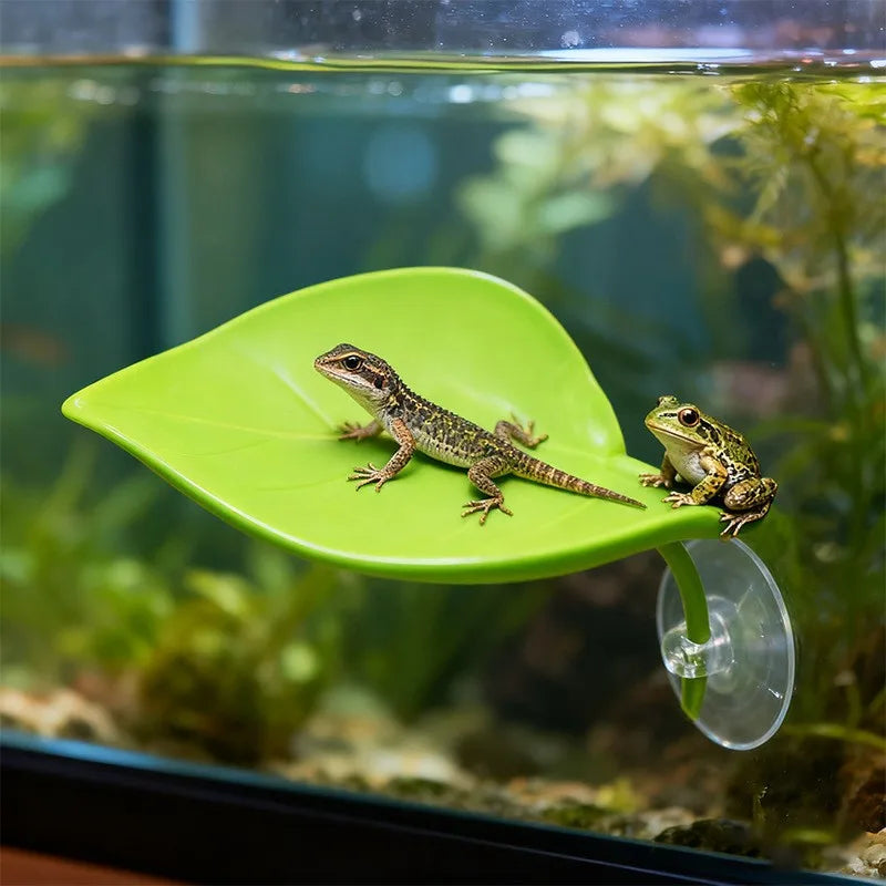 Reptile Basking Leaf Platform