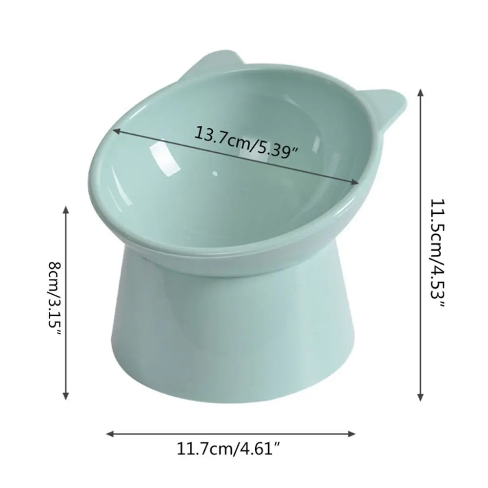 Elevated Pet Feeding Bowl – 45° Angled Food & Water Bowl for Dogs & Cats
