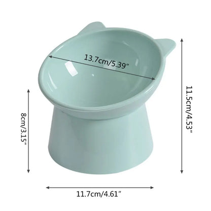 Elevated Pet Feeding Bowl – 45° Angled Food & Water Bowl for Dogs & Cats