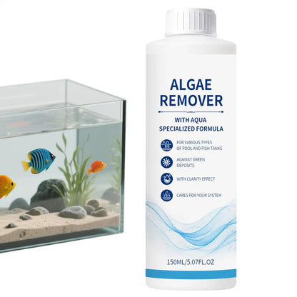 Aquarium Water Clarifier – 150ml Fish Tank Debris & Impurity Remover