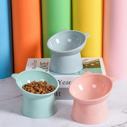 Elevated Pet Feeding Bowl – 45° Angled Food & Water Bowl for Dogs & Cats
