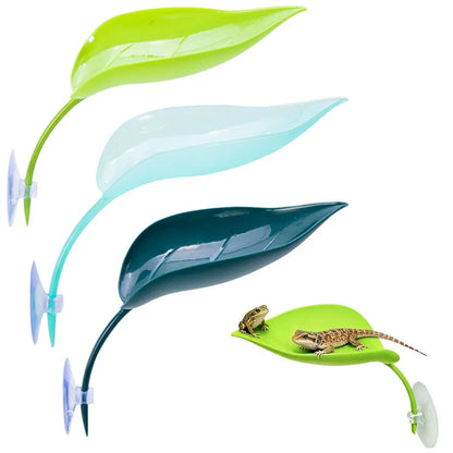 Reptile Basking Leaf Platform
