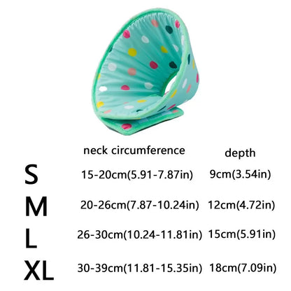 Soft Recovery Collar for Cats & Dogs – Comfortable Anti-Lick Protective Cone