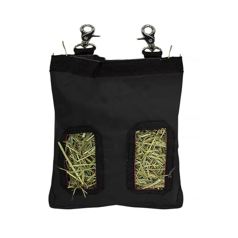 Oxford Cloth Hay Feeder Bag for Rabbits & Guinea Pigs – Mess-Free Hanging Hay Holder