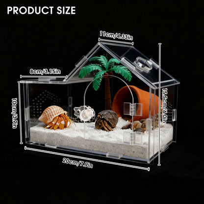 Acrylic Spider & Reptile Enclosure