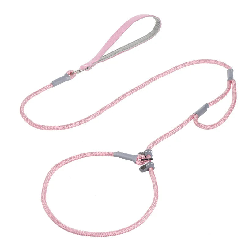 Heavy-Duty Dual Handle Dog Leash – No-Pull Training Lead for Medium & Large Dogs
