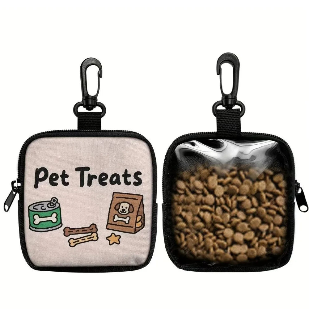 Dog Treat Pouch – Waterproof Training Snack Bag with Clip Attachment