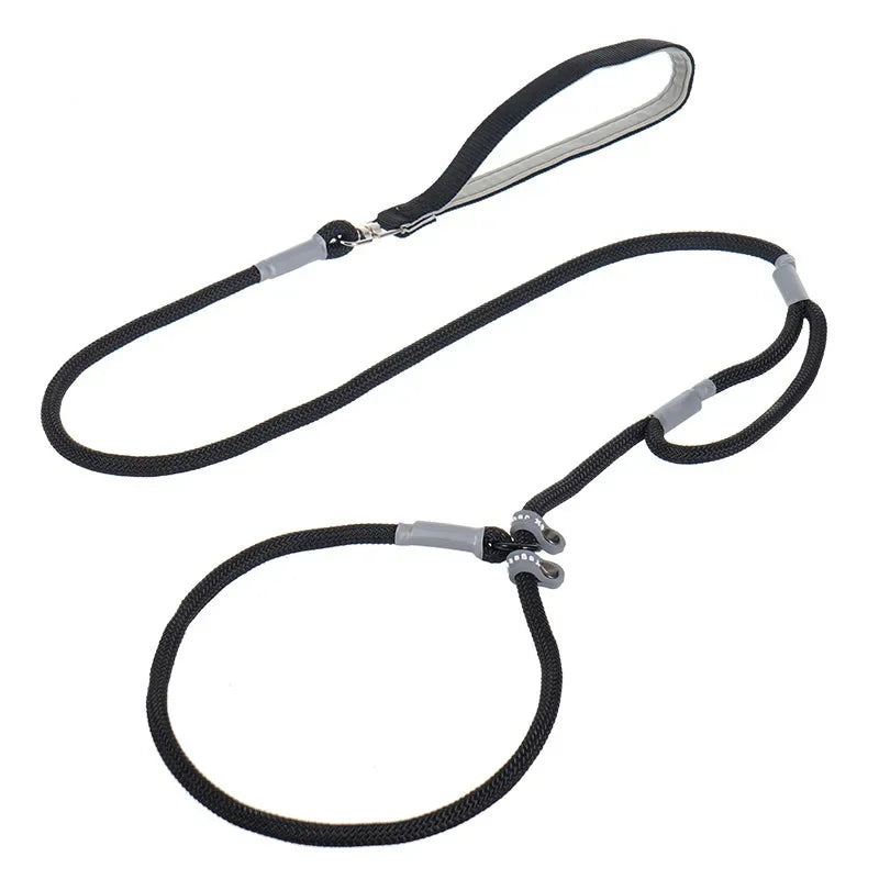 Heavy-Duty Dual Handle Dog Leash – No-Pull Training Lead for Medium & Large Dogs