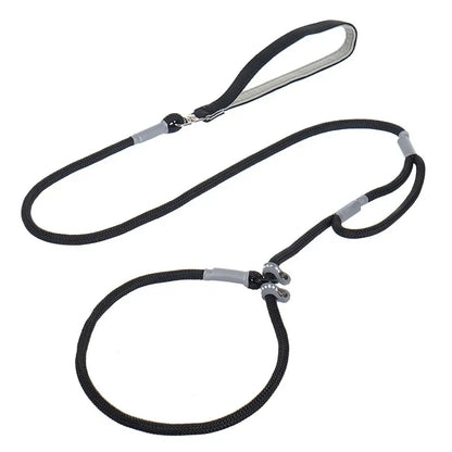 Heavy-Duty Dual Handle Dog Leash – No-Pull Training Lead for Medium & Large Dogs