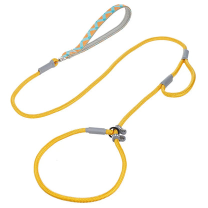 Heavy-Duty Dual Handle Dog Leash – No-Pull Training Lead for Medium & Large Dogs