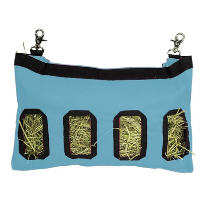 Oxford Cloth Hay Feeder Bag for Rabbits & Guinea Pigs – Mess-Free Hanging Hay Holder
