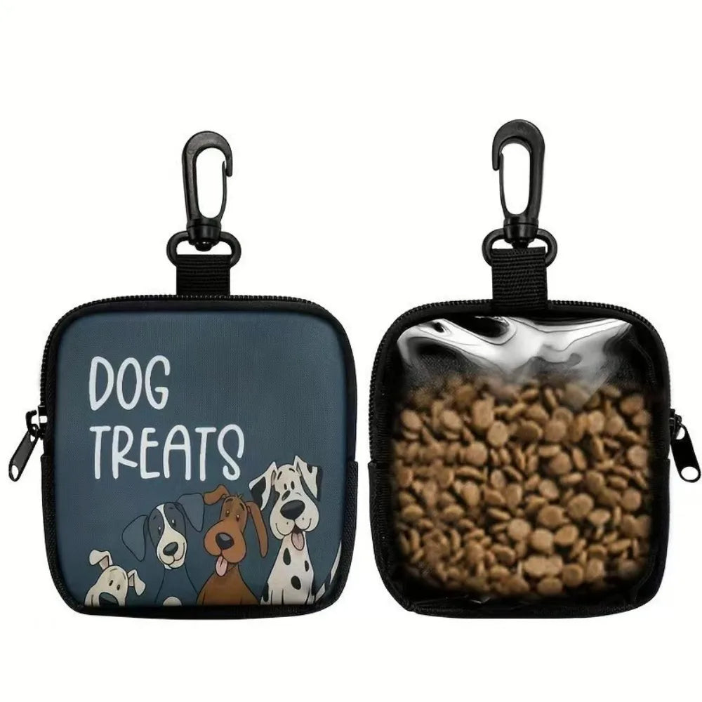 Dog Treat Pouch – Waterproof Training Snack Bag with Clip Attachment