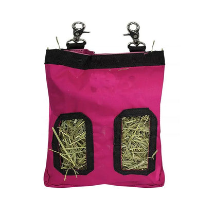 Oxford Cloth Hay Feeder Bag for Rabbits & Guinea Pigs – Mess-Free Hanging Hay Holder