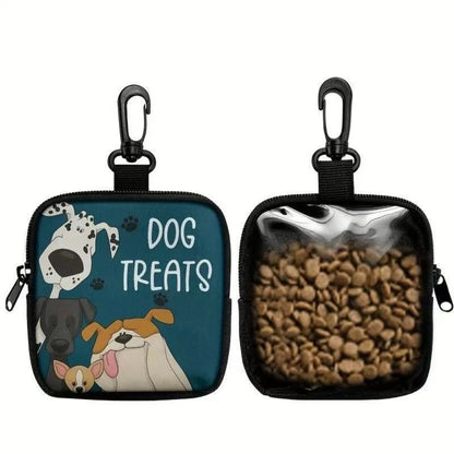 Dog Treat Pouch – Waterproof Training Snack Bag with Clip Attachment