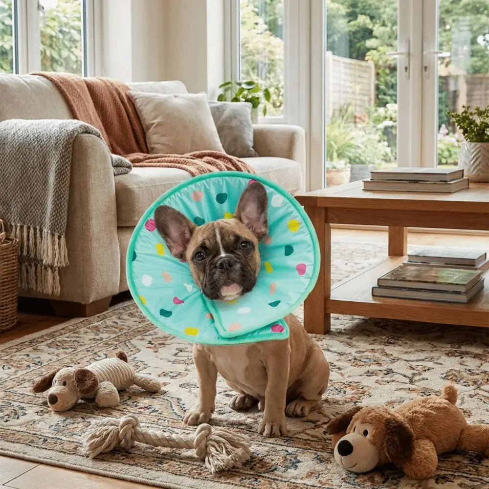 Soft Recovery Collar for Cats & Dogs – Comfortable Anti-Lick Protective Cone