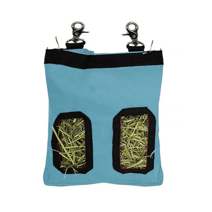 Oxford Cloth Hay Feeder Bag for Rabbits & Guinea Pigs – Mess-Free Hanging Hay Holder