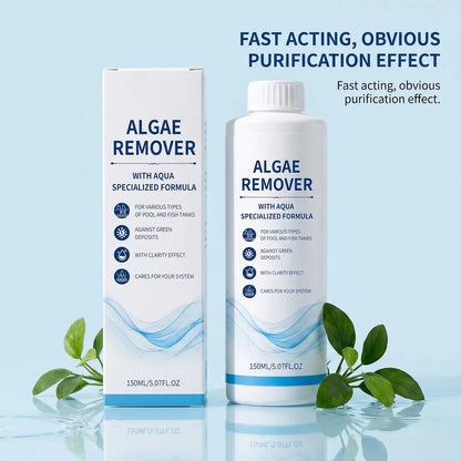 Aquarium Water Clarifier – 150ml Fish Tank Debris & Impurity Remover